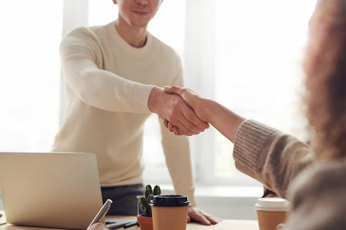 College student securing a paid internship after a successful interview